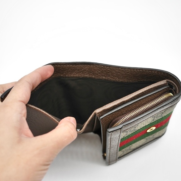🍓GUCCI Ophidia Sherryline Small Wallet - Picture 8 of 16